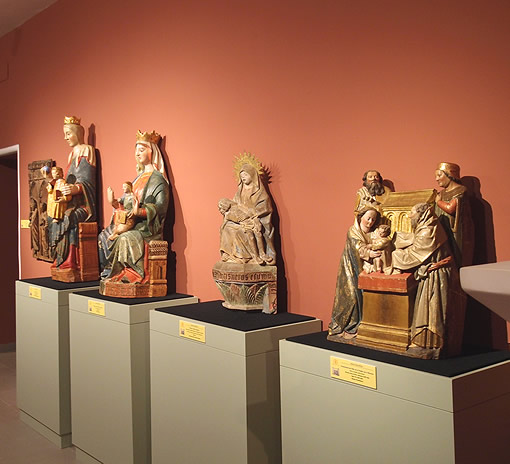 Museo Diocesano de Arte Antiguo de Sigüenza, Guadalajara: imaginería cristiana