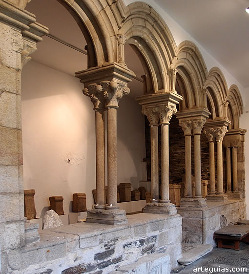Arquerías de la antigua sala capitular