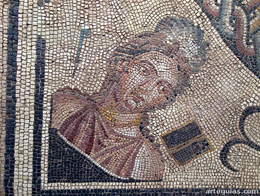 Mosaico romano del Museo de Zaragoza