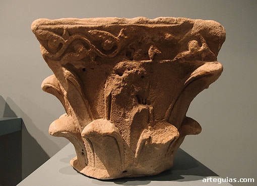 Museo de Zaragoza: capitel románico