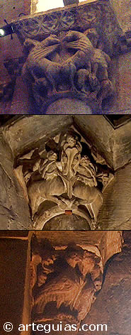 Capiteles tardorrom&aacute;nicos del absidiolo septentrional