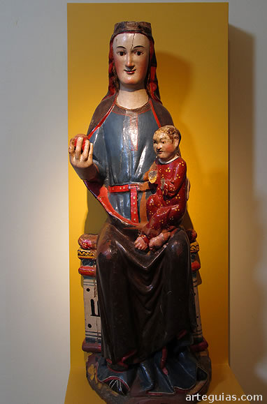 Imaginer&iacute;a g&oacute;tica: Virgen y el Ni&ntilde;o