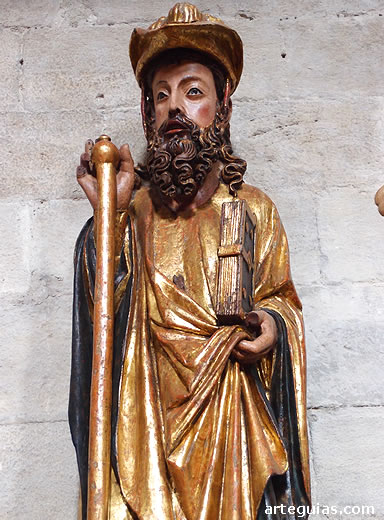 Imagen g&oacute;tica de Santiago