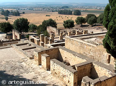 Vista de la ciudad - palacio de Medina Azahara