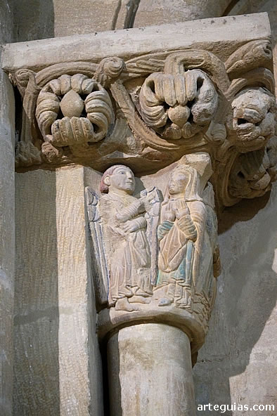 Capitel de la Anunciación