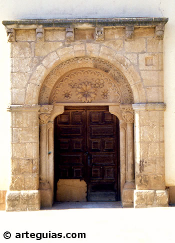 Portada de la Ermita de los Santos M&aacute;rtires de Garray, Soria
