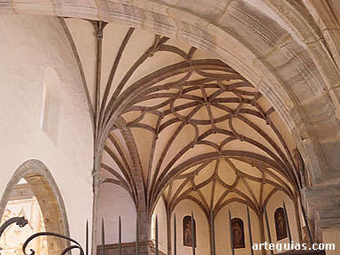Abovedamiento interior de la iglesia de Nuestra Se&ntilde;ora de los Milagros