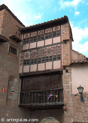 Puerta de las Monjas, de Mirambel, teruel