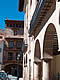 Calle porticada . Mora de Rubielos