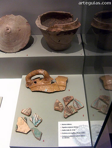 Cer&aacute;mica &aacute;rabe en el Museo Arqueol&oacute;gico de Oca&ntilde;a, Toledo