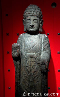 Escultura oriental en el Convento de los Padres Dominicos de Oca&ntilde;a, Toledo