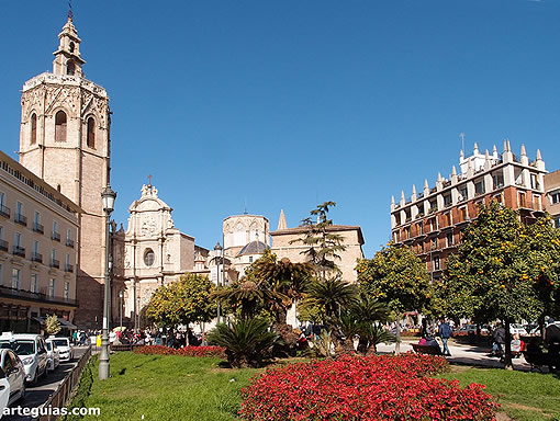 Centro urbano de la ciudad histórica de Valencia