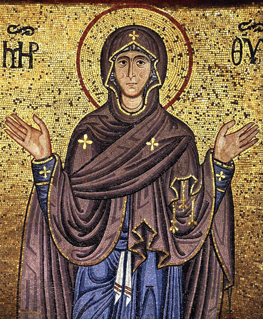 Mosaico de la Catedral de Cefal&uacute;