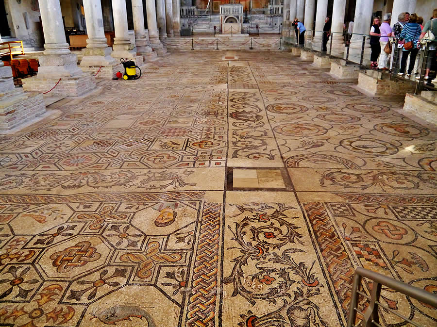 Aquilea: mosaicos
