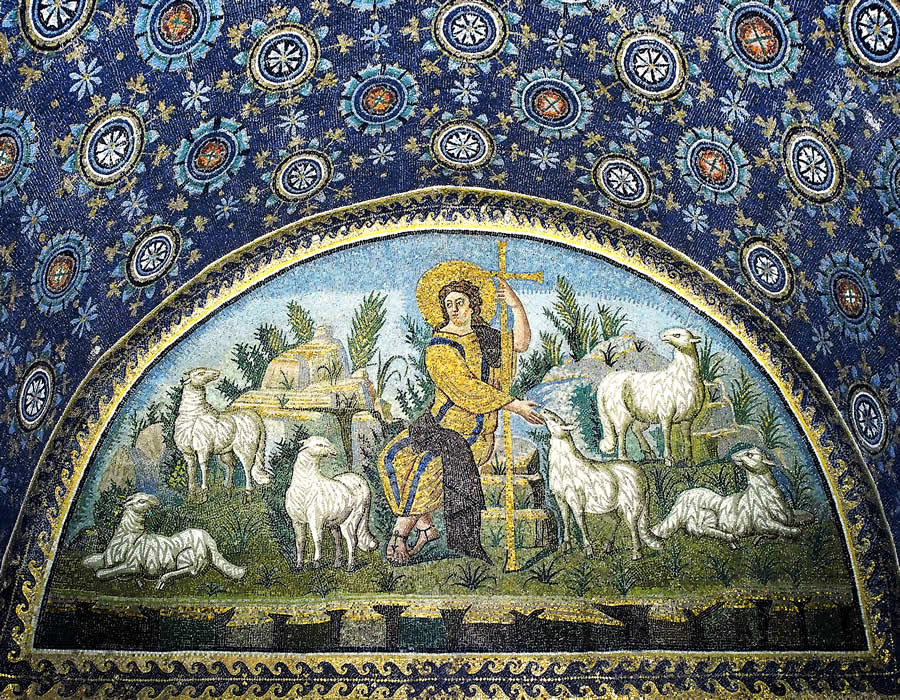 El Buen Pastor. Mausoleo de Gala Placidia