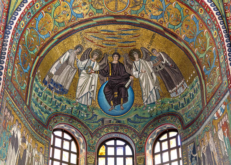 Mosaico de la Iglesia de San Vitale, R&aacute;vena