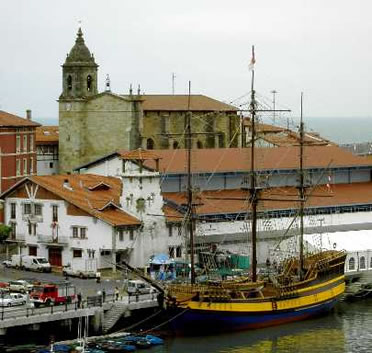 Iglesia g&oacute;tica de Santa Eufemia de Bermeo, Vizcaya