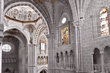 Triforio de la catedral de Tarazona
